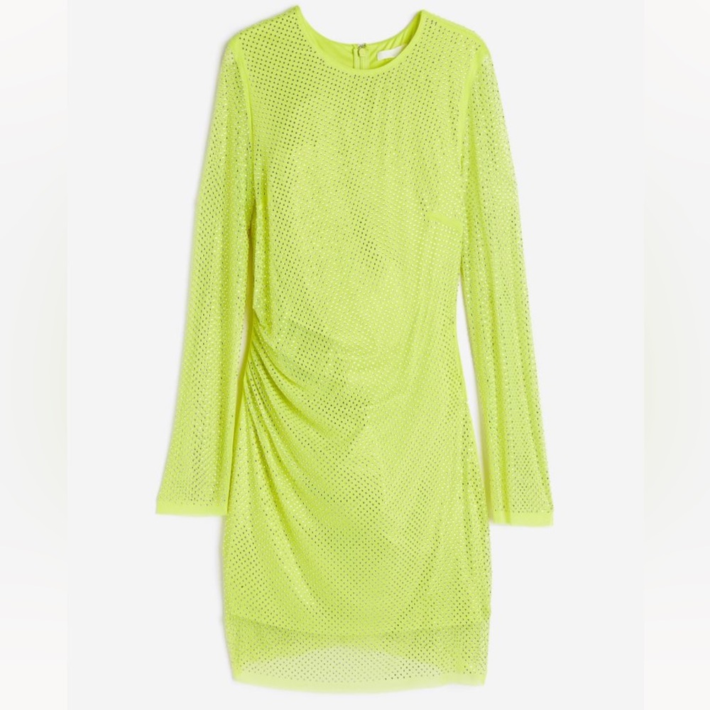 🆓 Rhinestone Embellished Tunic Top